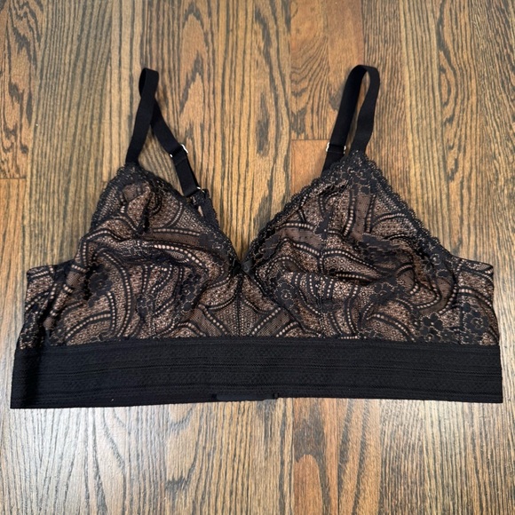 Glamorise Bramour Gramercy Luxe Lace Bralette size 42C - Picture 1 of 7